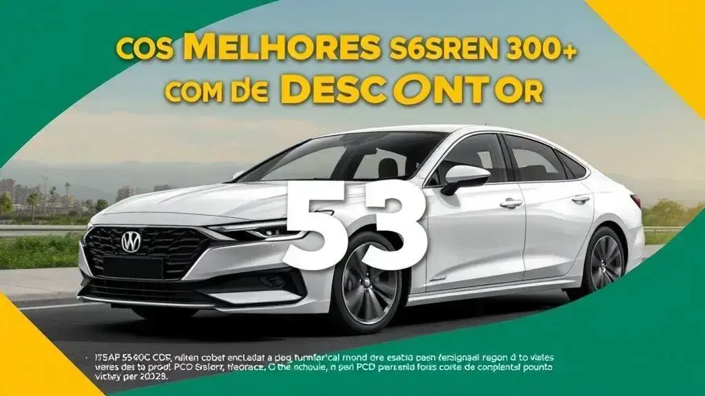 Os Melhores Sedans com Desconto PCD para 2025.