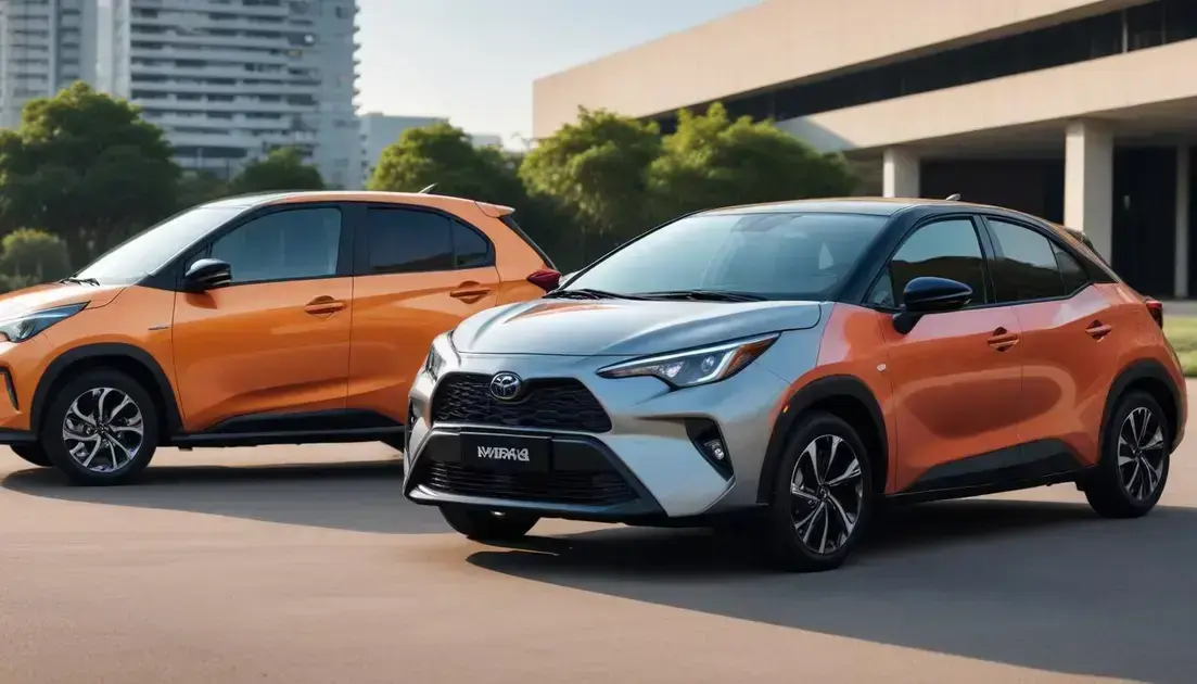 preços oficiais 2025 e exemplos de valores com desconto PCD (Yaris e Corolla Cross)